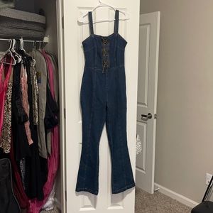 Denim jumpsuit